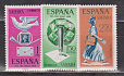 Сахара Испанская, 1968, День почтовой марки, Почтовые отправления, 3 марки-миниатюра